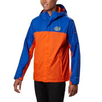 Columbia Collegiate Glennaker Storm - Florida, Chamarras Naranjas Para Hombre | 587329-QPG